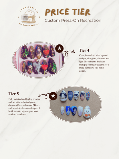 Custom Press-On Recreation by Cozy Nails Ph